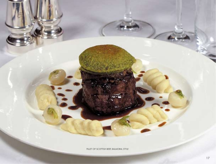 fillet of scottish beef balmoral style