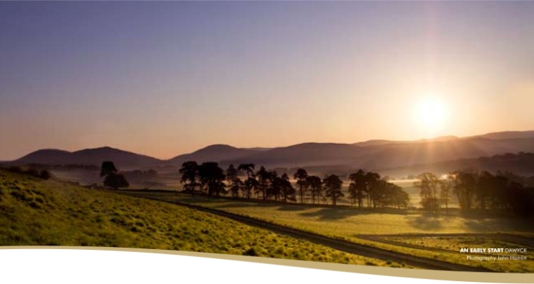Scottish Borders Sunset