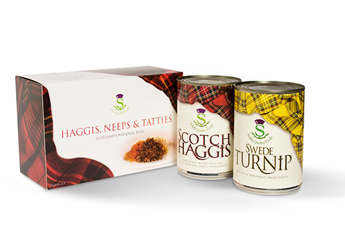 scotch haggis and turnip