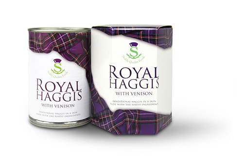 scotch royal haggis with venison